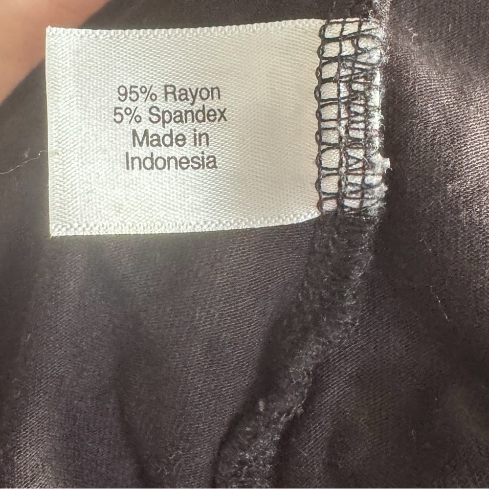 Lane Bryant Black Ruffle Sleeve Dress 22/24 - Picture 5 of 8